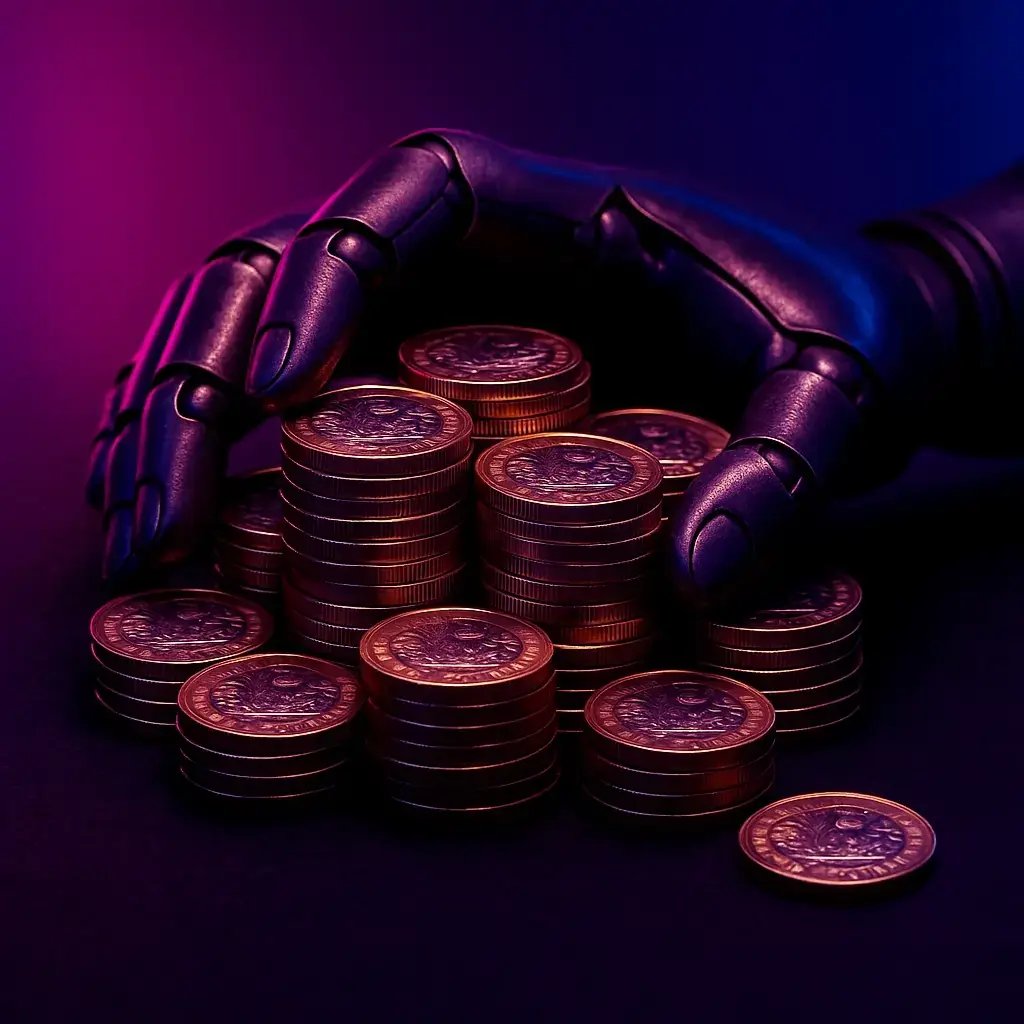 robot-hands-stacking-pound-coins